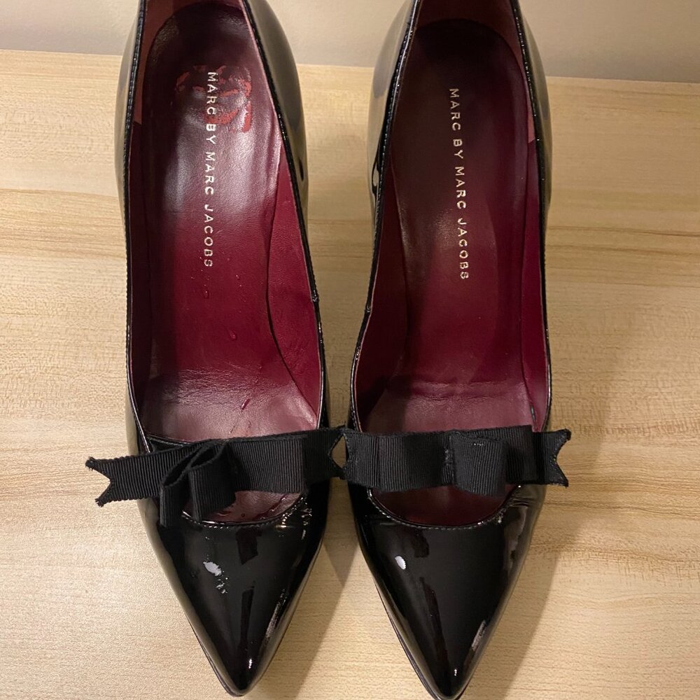 Marc by Marc Jacobs Patent Leather black heels - size 9 US/ 40 Europe size